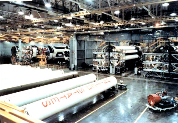 Saturn IBs inside Michoud