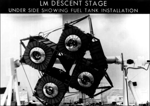 Underside of LM