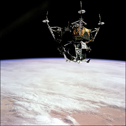 LM in orbit