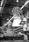 the RL-10 production line at Pratt- Whitney in Florida