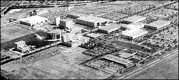 the Douglas Airplane Co. facility at Huntington Beach, California, is fabricating and assembling the S-IVB stages